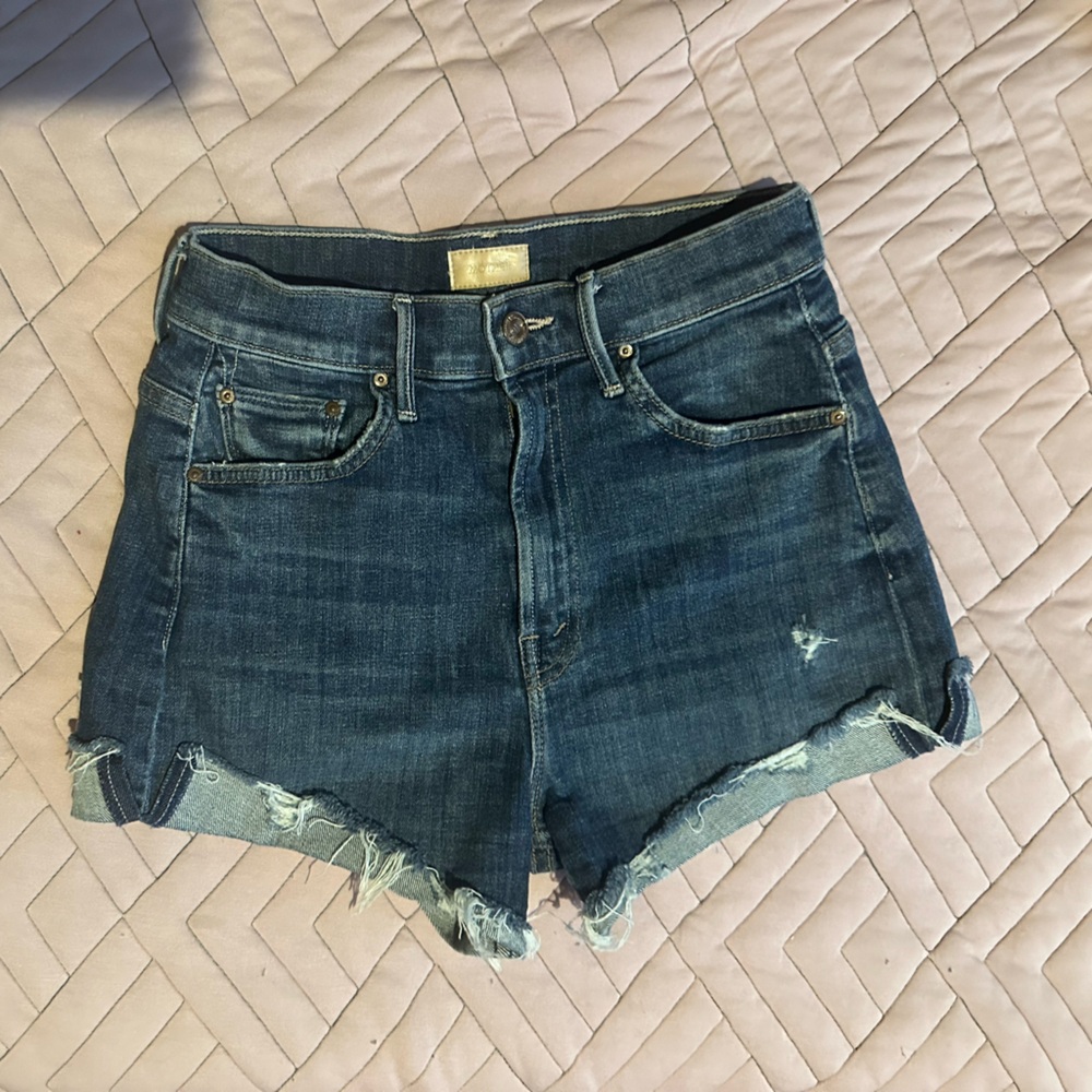 MOTHER Rascal Slit Flip Shorts 25